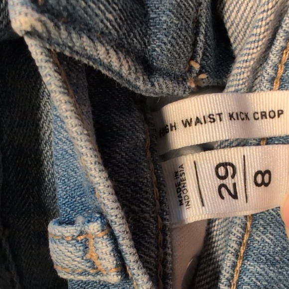 Loft High Waist Crop Jeans - Picture 3 of 7